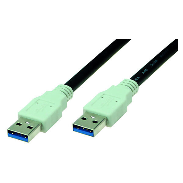 BACHMANN Anschlusskabel USB 3.0 A/A 1m 918.176